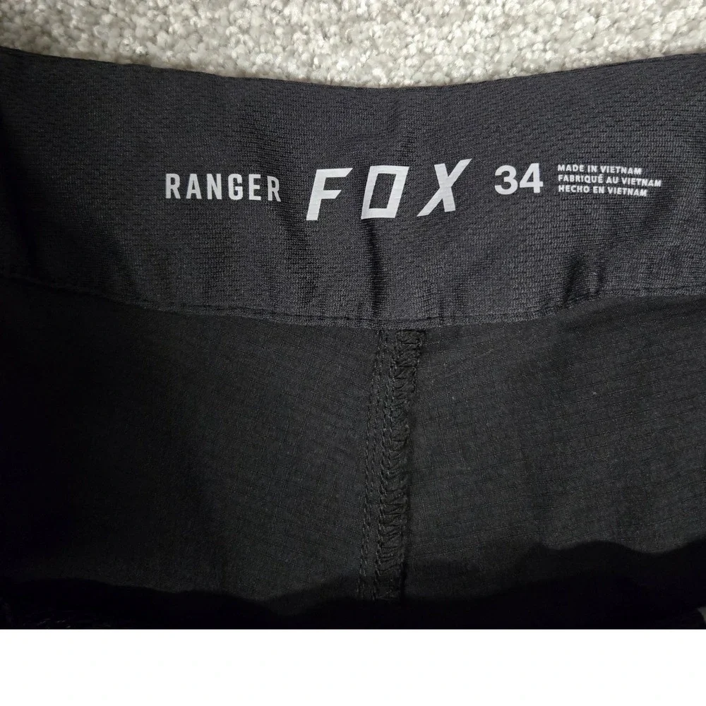 Fox Racing Ranger Mountain Bike Shorts MTB Black Men's Size 34